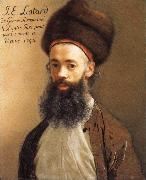 Jean-Etienne Liotard Self-Portrait painting